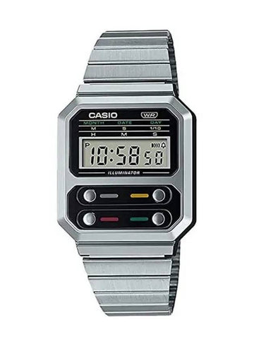 Metal Watch Electronic Vintage A100WE1A - CASIO - BALAAN 1