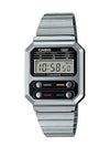 Metal Watch Electronic Vintage A100WE1A - CASIO - BALAAN 2