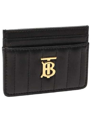 Quilted leather Lola card case women s wallet - BURBERRY - BALAAN 1