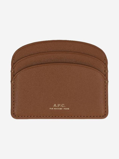 Demi Lune Card Wallet Brown - A.P.C. - BALAAN 2