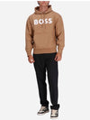 Sullivan Logo Hoodie Camel - HUGO BOSS - BALAAN 4