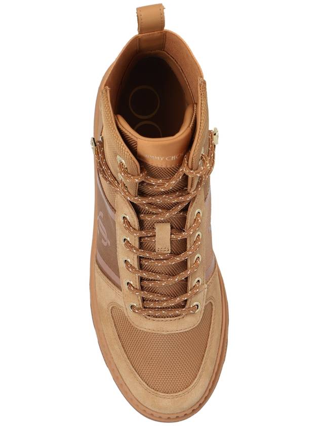 Jimmy Choo ‘Normandy’ High-top Sneakers, Women's, Brown - JIMMY CHOO - BALAAN 6