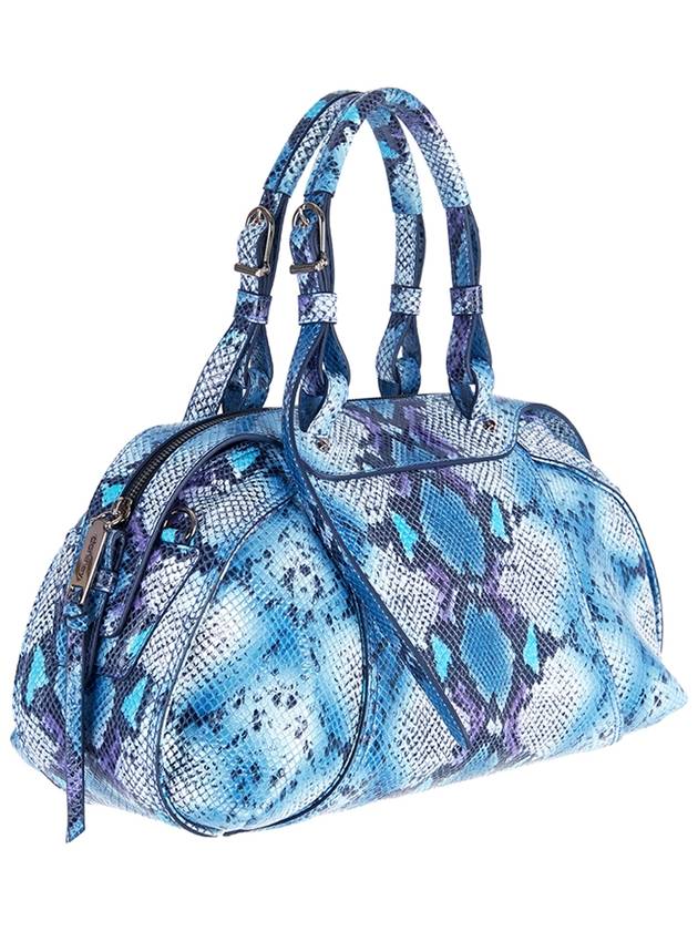 Lucia Satchel Betty Tote Bag Blue - DONIRAY - BALAAN 3