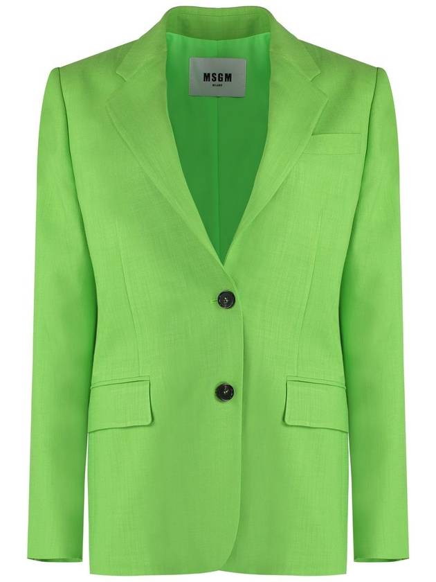 Suit Jacket 3641MDG2324701033 Green - MSGM - BALAAN 6