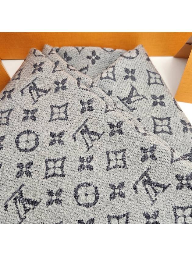 Monogram Classic Scarf Light Grey - LOUIS VUITTON - BALAAN 5