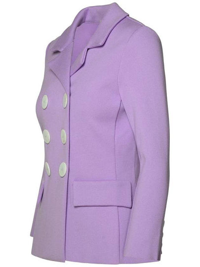 Charlott Lilac Cotton Jacket - CHARLOTT - BALAAN 2