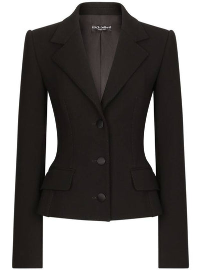 Virgin Wool Blend Blazer F27AWTFUBF1 - DOLCE&GABBANA - BALAAN 2