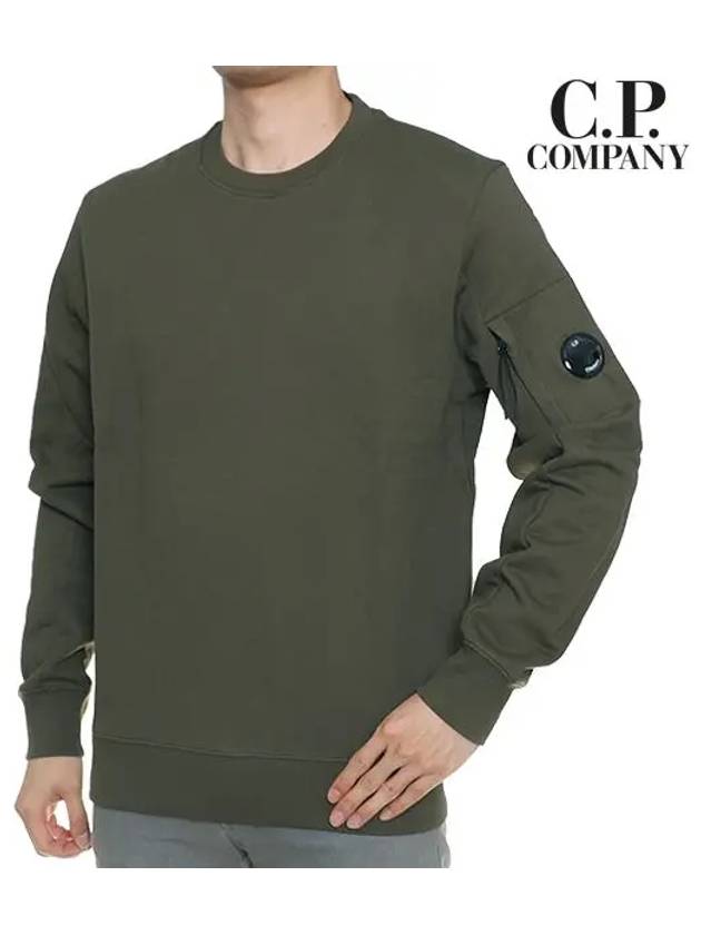 Lens Wapen Sweatshirt 10CMSS045A 005086W 683 - CP COMPANY - BALAAN.