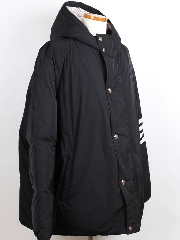 Diagonal armband football parka padding 4 105 - THOM BROWNE - BALAAN 6