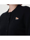 Baby Fox Cardigan Black Women s - MAISON KITSUNE - BALAAN 5