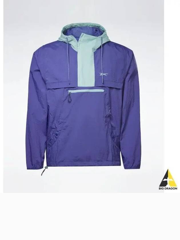 Lightweight Woven Anorak Purple HI4499 - REEBOK - BALAAN 1