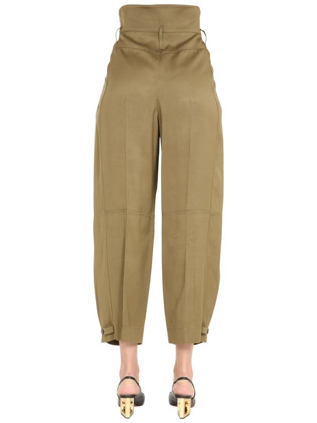 trousers pintuck high waist pants - GIVENCHY - BALAAN 5