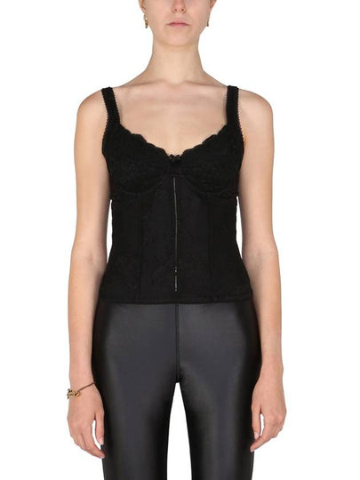 Women's Lingerie Top Sleeveless Black - BALENCIAGA - BALAAN 2