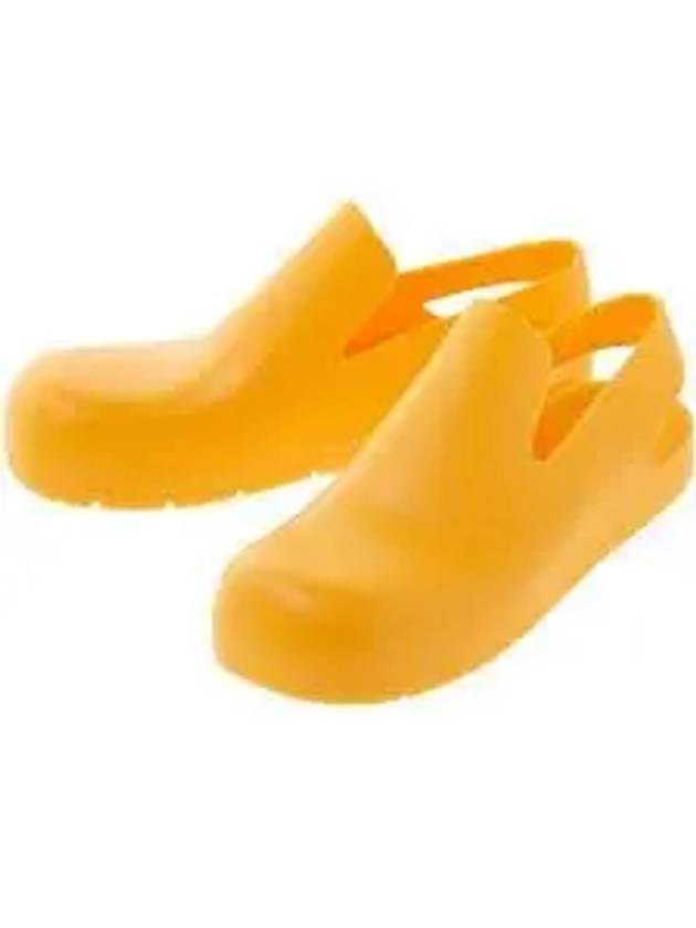 Puddle Clog Rubber Sandals Tangerine - BOTTEGA VENETA - BALAAN 2