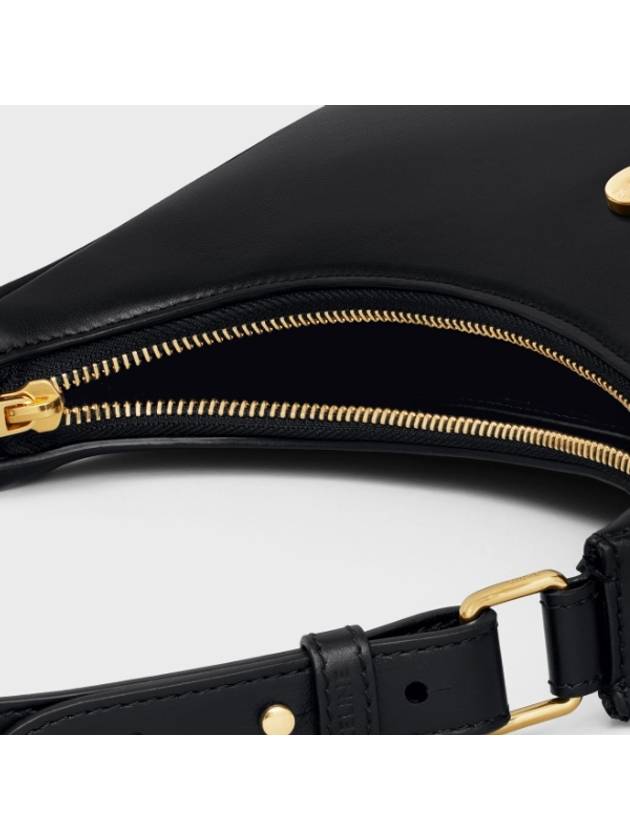 Ava Triomphe Smooth Calfskin Shoulder Bag Black - CELINE - BALAAN 6