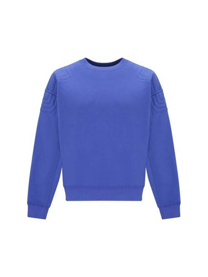 City Print Crew Neck Cotton Jersey Sweatshirt Blue - GUCCI - BALAAN 2