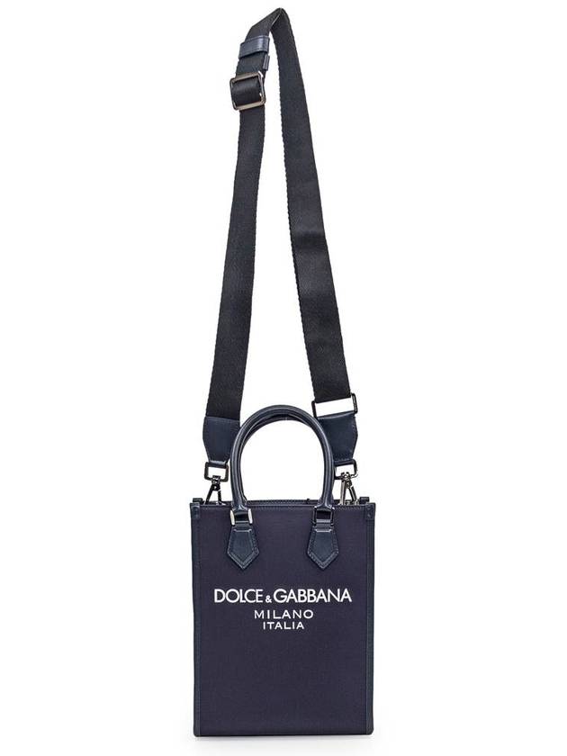 24 ss Small Nylon Tote Bag WITH Logo Dolce GABBANA BM2123 AG182 8C653 B0230988180 - DOLCE&GABBANA - BALAAN 3