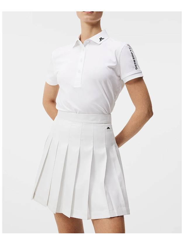 Women's Adina Golf Skirt White - J.LINDEBERG - BALAAN 4