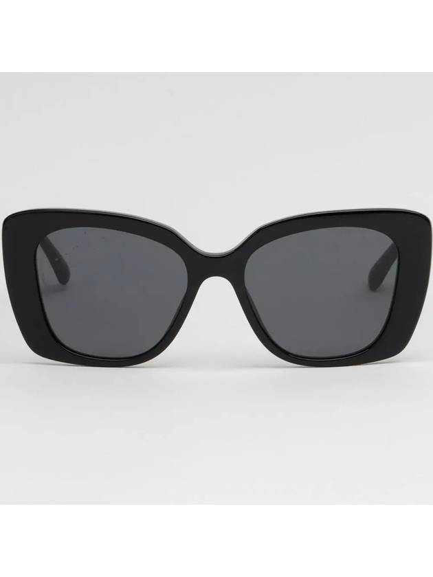 Eyewear Logo Square Sunglasses Black - CHANEL - BALAAN 4