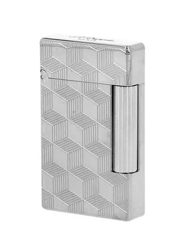 Dupont Lighter 020840 Initial Guilloche Silver - S.T. DUPONT - BALAAN 1