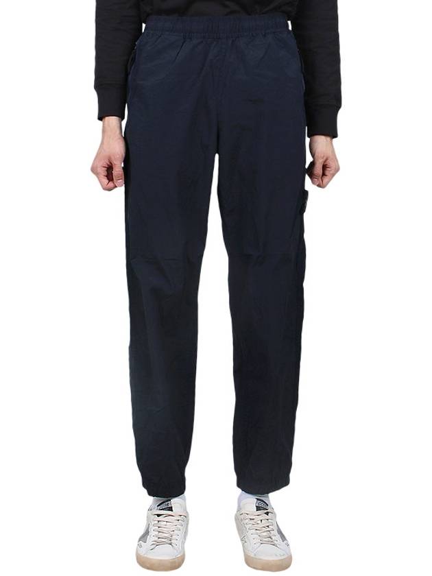 Econyl Regenerated Nylon Baggy Pants Navy - STONE ISLAND - BALAAN 3