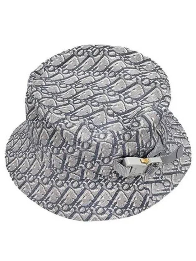 Oblique Jacquard Bucket Hat Deep Grey - DIOR - BALAAN 2