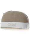 Women's Sense Pouch Bag Beige White - CHLOE - BALAAN 3