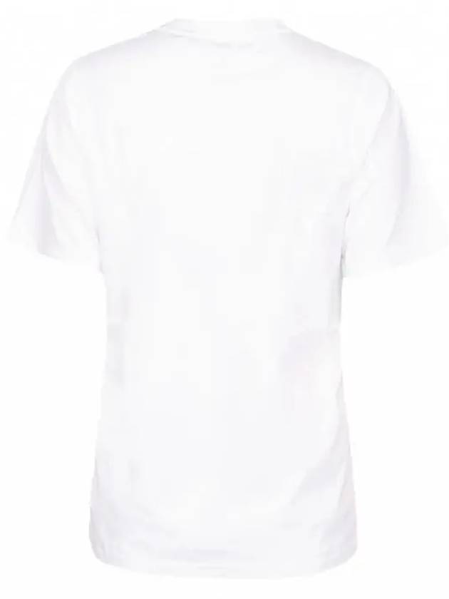 Thomas Bear Short Sleeve T-Shirt White - BURBERRY - BALAAN 8