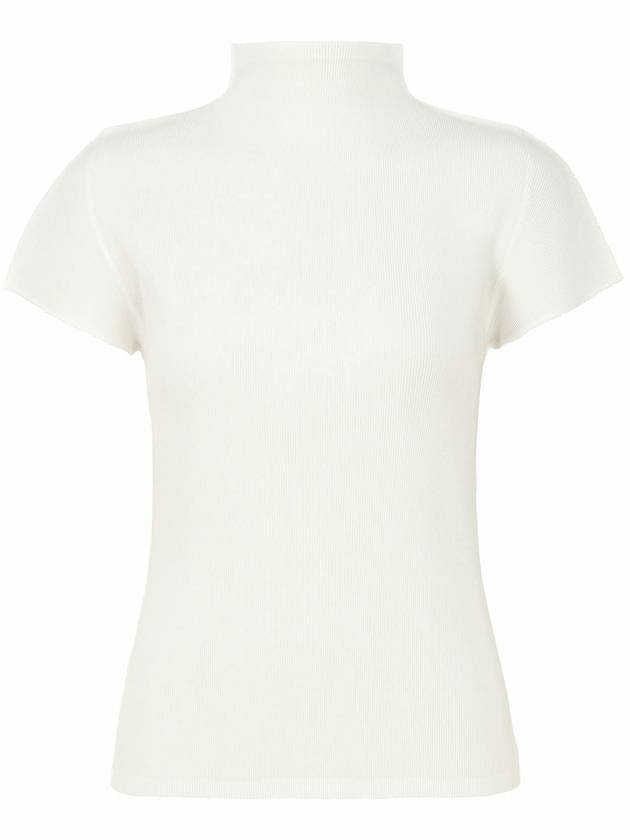 Pleats Please Mist Half Neck Short Sleeve Tee - ISSEY MIYAKE - BALAAN 1