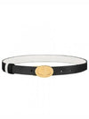 Reversible 22MM Smooth Calfskin Belt Black - DIOR - BALAAN 2