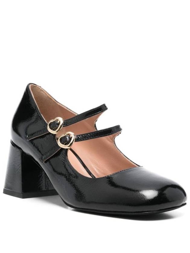 Love Moschino Black Pumps With Straps - MOSCHINO - BALAAN 3