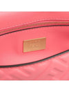 baguette emboss FF chain mini shoulder bag pink - FENDI - 11