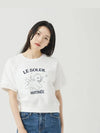 Happiness Puppy Half Sweat Shirt OFF WHITE - LE SOLEIL MATINEE - BALAAN 3