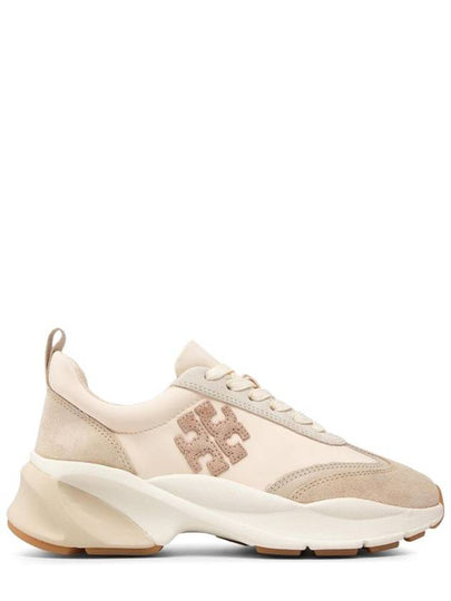 Good Luck Trainer Low Top Sneakers Beige - TORY BURCH - BALAAN 2