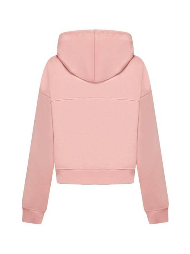 Embroidered Logo Hoodie Pink - MARNI - BALAAN 3