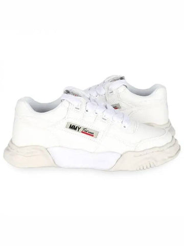 Men s Parker OG Sole Canvas Sneakers White A08FW704 1126126 - MIHARA YASUHIRO - BALAAN 1