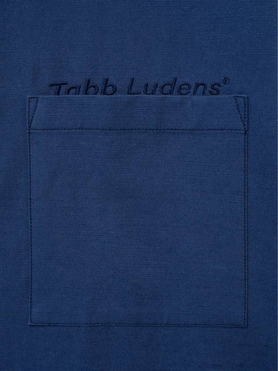 Utility Short Sleeve Shirt Blue - TABB LUDENS - BALAAN 2