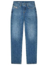 2020 D Viker Straight Jeans Blue - DIESEL - BALAAN 1