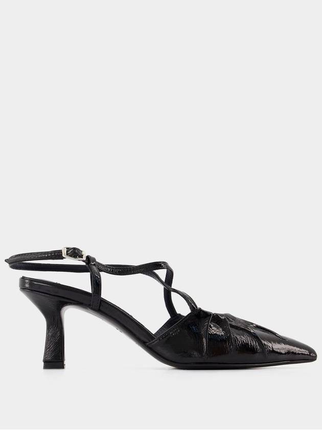 Neri Sandals - Carel - Leather - Black - CAREL - BALAAN 1