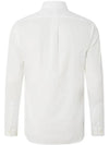 Men's Pony Slim Fit Long Sleeve Shirt White - POLO RALPH LAUREN - BALAAN.
