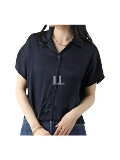 Miley Short Sleeve Shirt Navy - A.P.C. - BALAAN 2