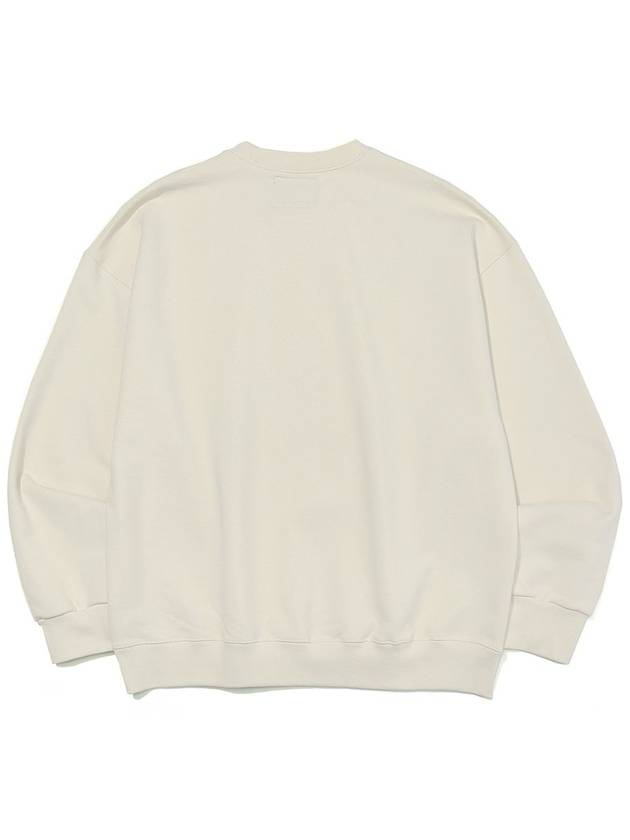 Heritage Emblem Logo Sweatshirts Ivory - OGARP - BALAAN 3