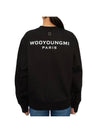 Women's Back Logo Sweatshirt Black - WOOYOUNGMI - BALAAN 5