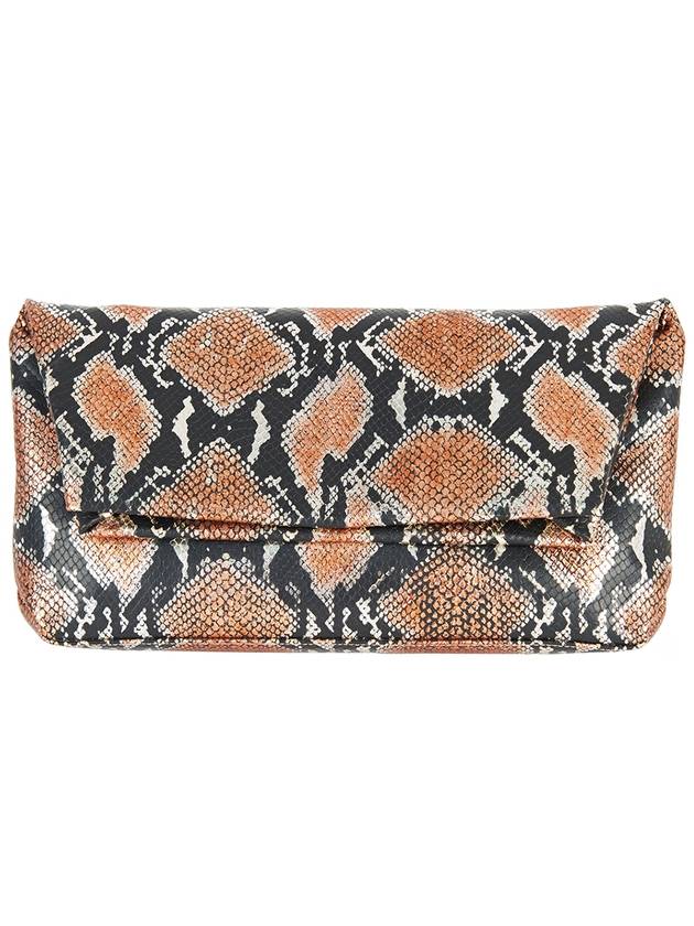 Josephina Clutch Bag Saturn Orange - DONIRAY - BALAAN 1