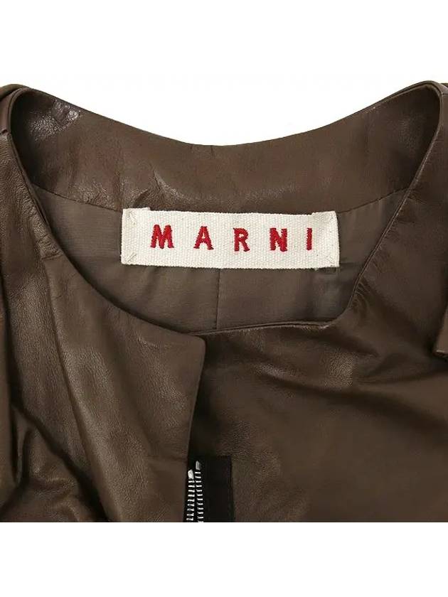 Smith Market Used Luxury Brown Coat Women s Clothing - MARNI - BALAAN 5