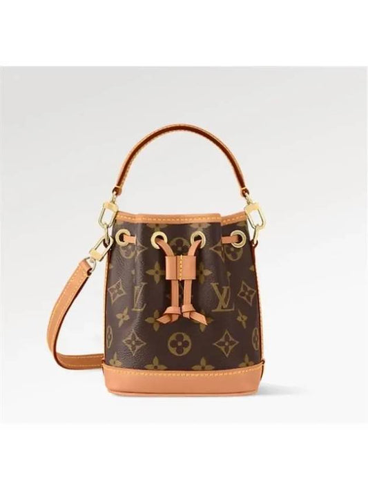 Nano Noe Monogram Bucket Bag Brown - LOUIS VUITTON - BALAAN 2