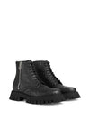 GG Supreme Leather Ankle Boots Black - GUCCI - BALAAN 5