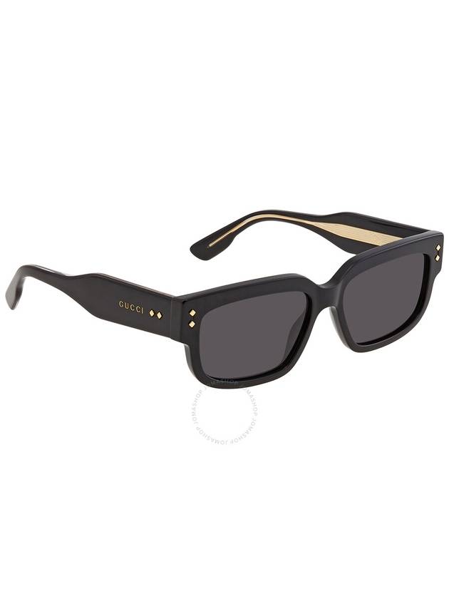 Square Frame Sunglasses Black - GUCCI - BALAAN 4