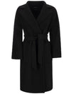 Rovo Wool Single Coat Black - MAX MARA - BALAAN 5