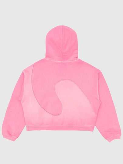 Swirl fleece hoodie - ERL - BALAAN 2